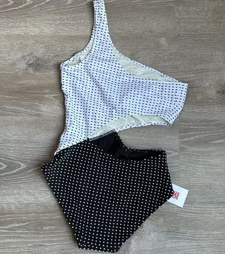 Solid & Striped NEW The Claudia Baby Dot Black White small