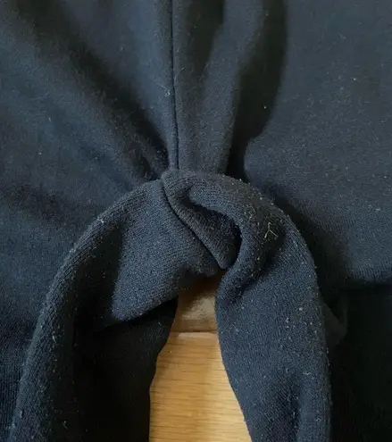 Lazy Pants Black Jogger Cinch Sweatpants Womens Size Small