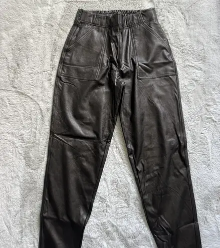 Spanx Leather Joggers