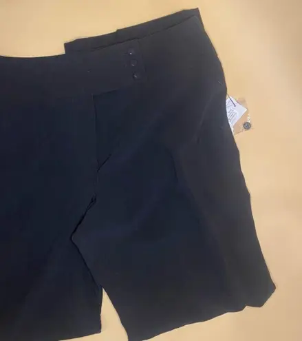 Larry Levine Black Stretch SPT Dress Pant Size 10