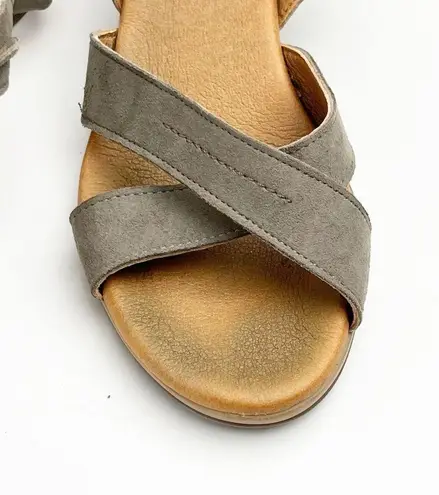 NOVACAS Cross Toebed Adjustable Ankle Straps Block Heel Sandals, EU 38 Size 7