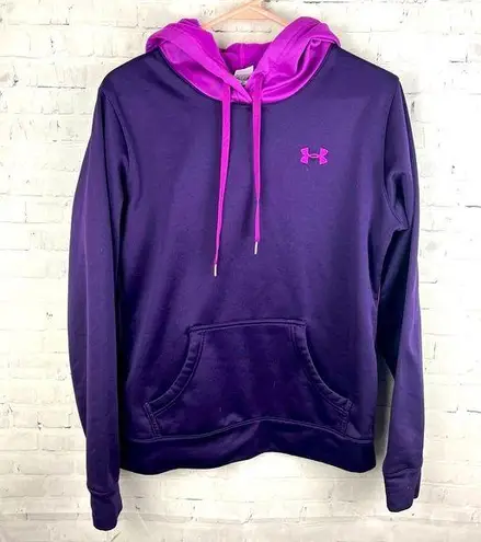 Under Armour  two tone purple hoodie