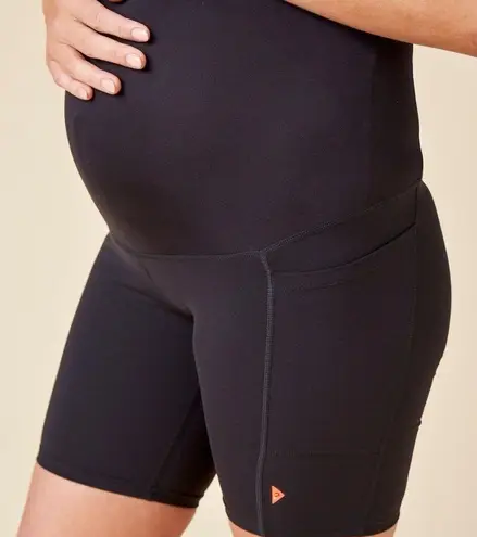TheRY The Saviour Maternity Compression Shorts (Black)