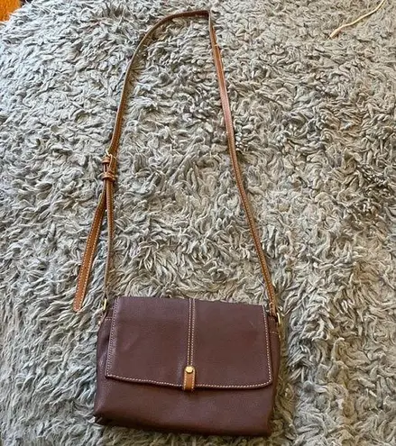 Purple crossbody purse