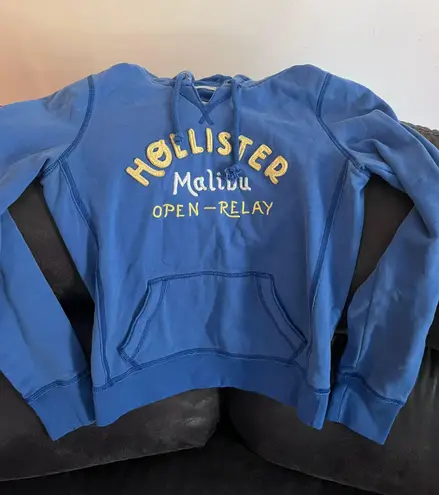 Hollister Baby Blue Hoodie Size M 14 84 Off Retail From Jessica