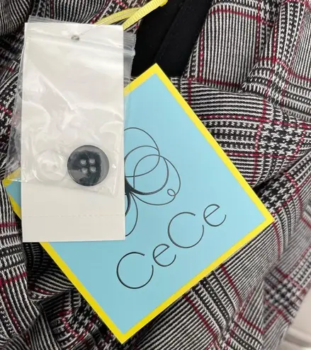 CeCe Women’s Plaid Pants, Straight Leg Plus Size 24W New with Tag