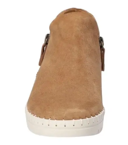 Bella Vita Camberly Booties Saddle Kid Suede Leather Size 6.5 Wide New In Box