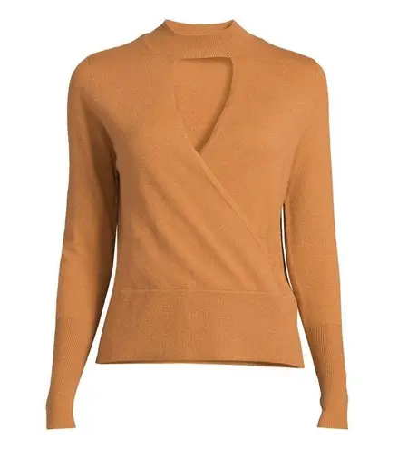 NWT Womens Love Trend New York Cold Chest Cutout Fine Gauge Sweater