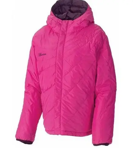 Burton Reversible Down Snowboard Jacket Pink Purple Size XS Women's