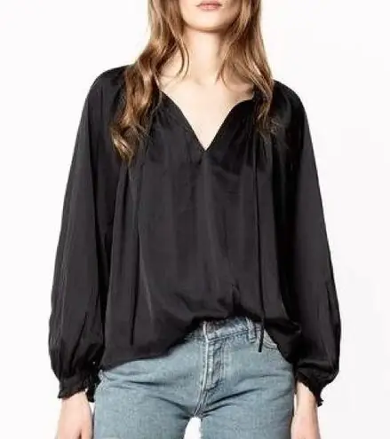 Zadig & Voltaire Theresa Satin Top