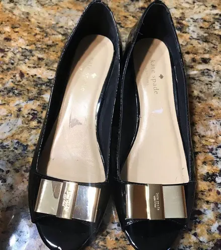 Kate Spade  Theresa Patent Wedge Sz8.5