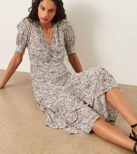 Ba&sh Ba-sh Lady Midi Dress Black Pink