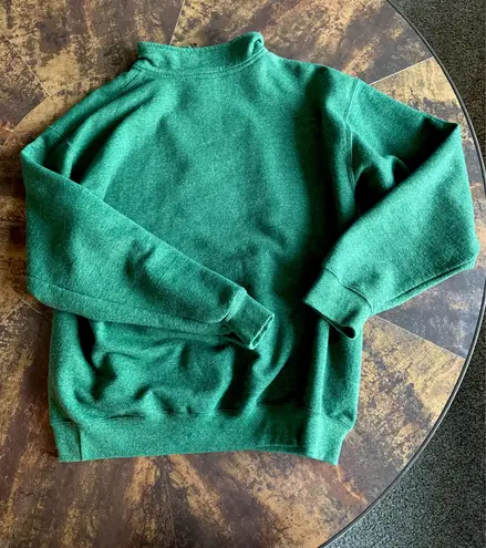 Crewneck zip up Green Size M