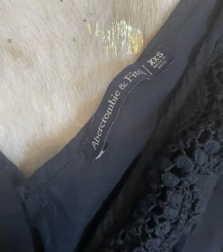 Abercrombie & Fitch Black Lace Tank