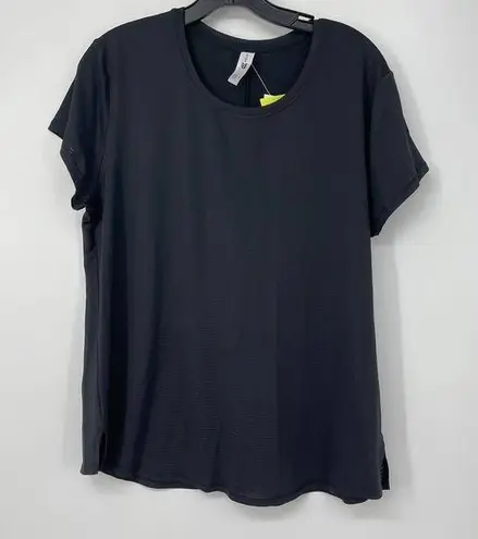 All In Motion BLACK LIGHTWEIGHT MOISTURE WICKING ATHLETIC TOP SIZE XXL