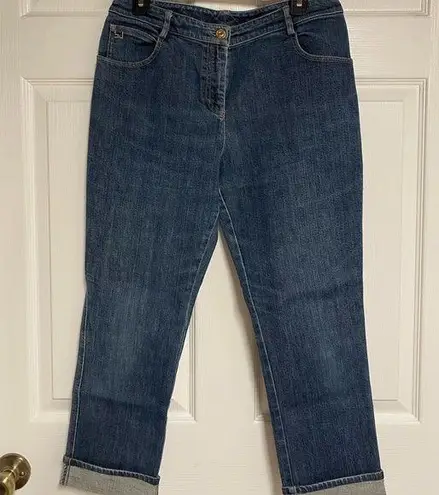 St. John  YELLOW TAG CUFFED JEANS SIZE 6