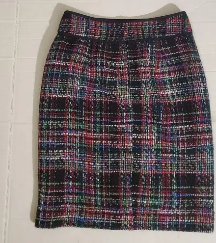 Talbots 🔥SALE🔥 Multicolor Tweed Wool Blend Pencil Skirt