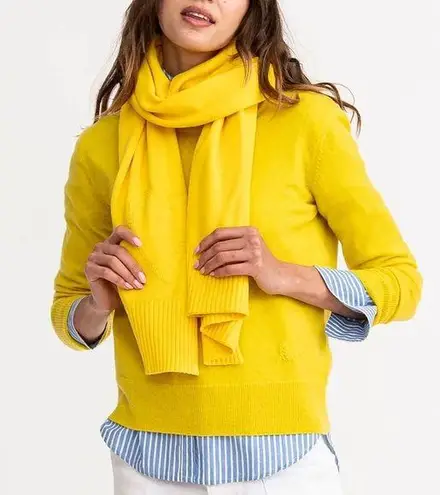 Kerri Rosenthal Sunshine Scarf in Yellow, One Size New w/Tag $198 Yellow