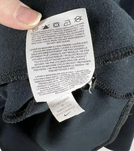 Nike  Tech Fleece Asymmetric Cape Hoodie Women's Medium Black Full Zip Sweatshirt