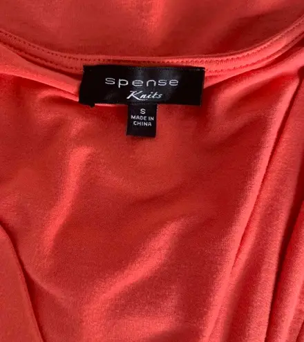 Spence knits Spense Knits Coral Top Orange 17 From Nicole