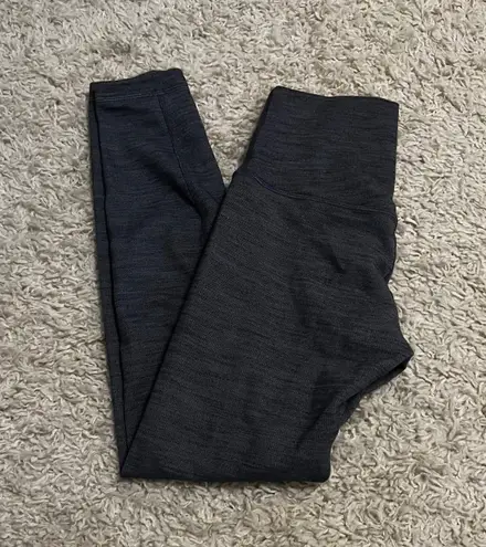 Lululemon Align 25” Herringbone Black/white Leggings Size 4