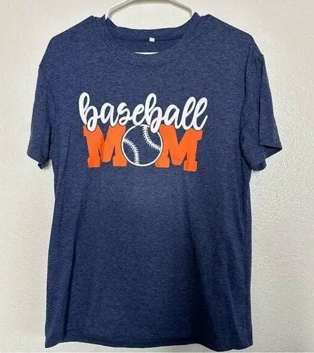 Baseball Mom Short sleeve Shirt Top Medium