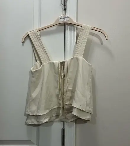 The Great Jones Off White Flowly Top Size XS $200
