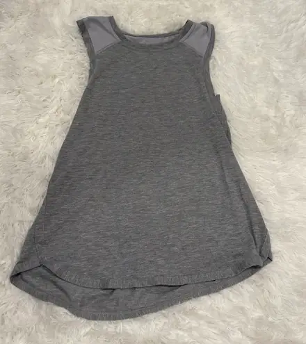 Athletic Works Athletic Gray Tank Top