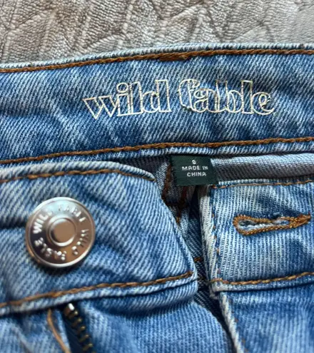 Wild Fable Light Wash Mom Jean