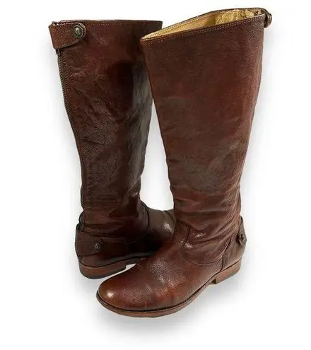 Frye  Melissa Calf High‎ Riding Leather Boots