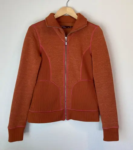 prAna Tobi Full Zip Up Fleece Sweater Jacket