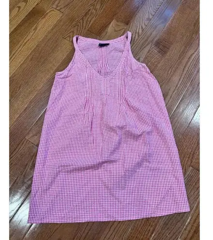 Madison Mathews Red Checkered Knee