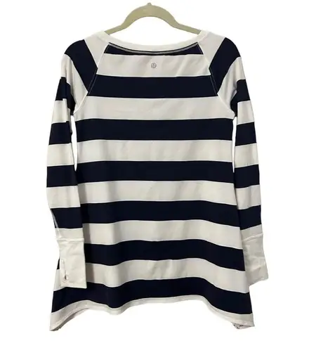 Lululemon  NAUTICAL STRIPED LONG SLEEVE TOP