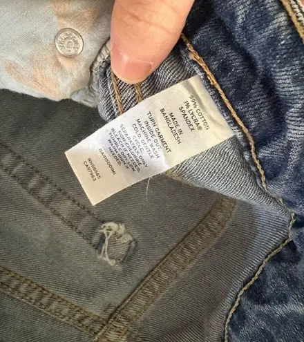 Rachel Parcell Women’s 26 High Rise Girlfriend Destroy Jeans