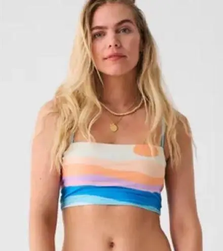 Faherty NWT  x Andie Shoreside Tankini Top & High Waisted Bikini Bottom Set M