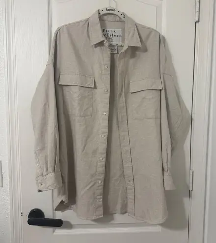 Frank & Eileen Mcloghlin Oversized Flannel Shirt Jacket Size M/ L