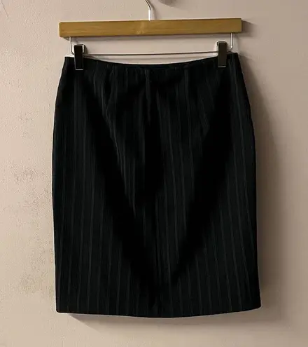 Wrapper Vintage NWT A-List by Black Striped Skirt Size 5/6