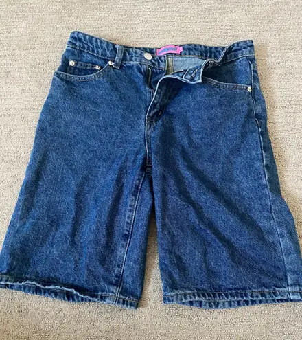 Edikted Dark wash Jorts