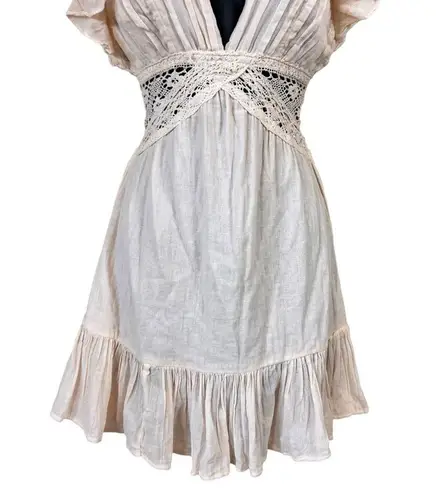 Jen's Pirate Booty Peach Graphite Mini Dress