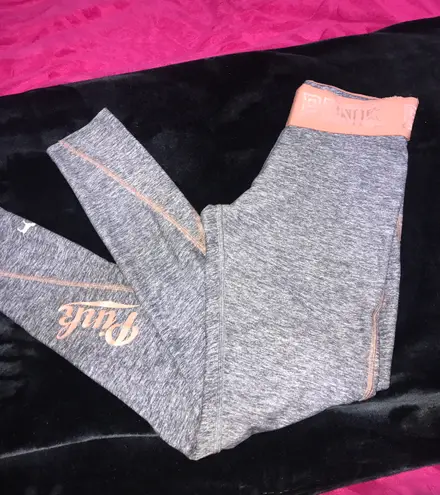 PINK - Victoria's Secret PINK Victoria’s Secret Gray Leggings