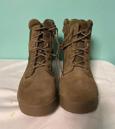 5.11 Tactical Military Combat Boots Lace-up Ankle High Desert Tan Outdoor Footwear