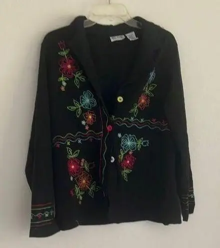 Blair  unlined embroidered jacket medium