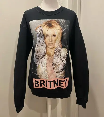 Britney Spears Graphic Pullover Crewneck Long