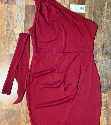 PRETTYGARDEN One-Shoulder Dress