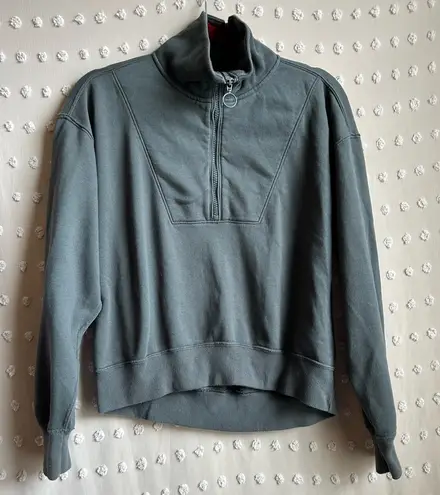 Abercrombie & Fitch Abercrombie‎ & Fitch Soft Collection Quarter Zip Sweatshirt - Image 1