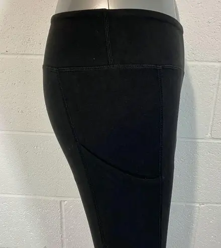 Rae Mode Full Length Black Butter Pocket Leggings Tights Pockets 3XL Size 3X