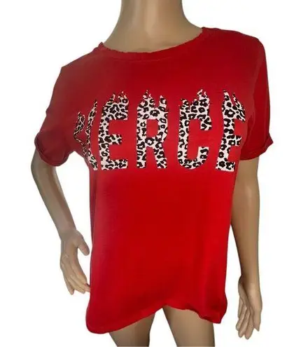 Desiree Red “Fierce” Graphic T