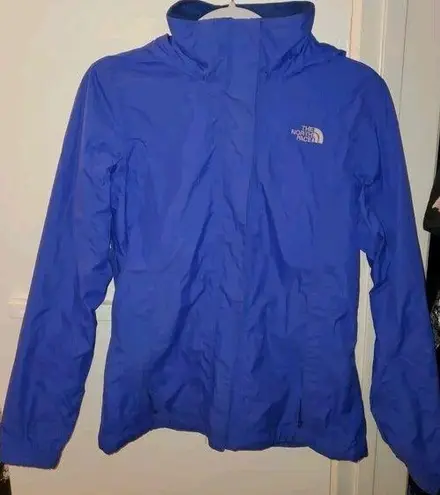 The North Face  Venture HyVent Light Blue Womens Size Small Hooded Rain Jacket