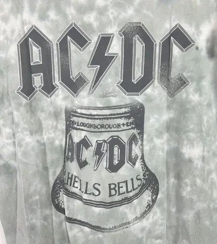 Elizabeth and James Tie Dye AC/DC Hells Bells Short Sleeve T-Shirt Size Small S