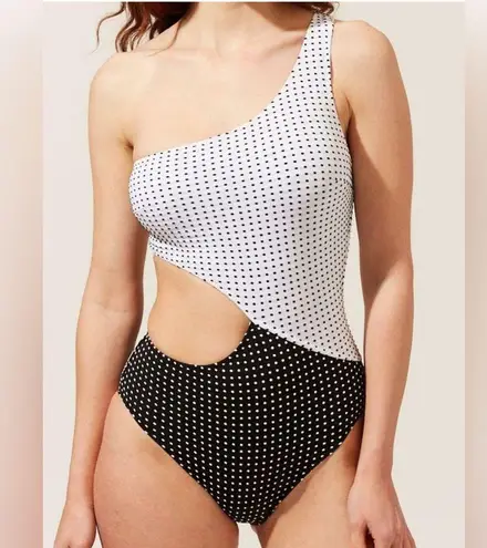 Solid & Striped NEW The Claudia Baby Dot Black White small